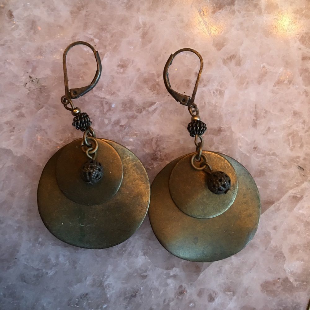 METAL COIN Earrings 